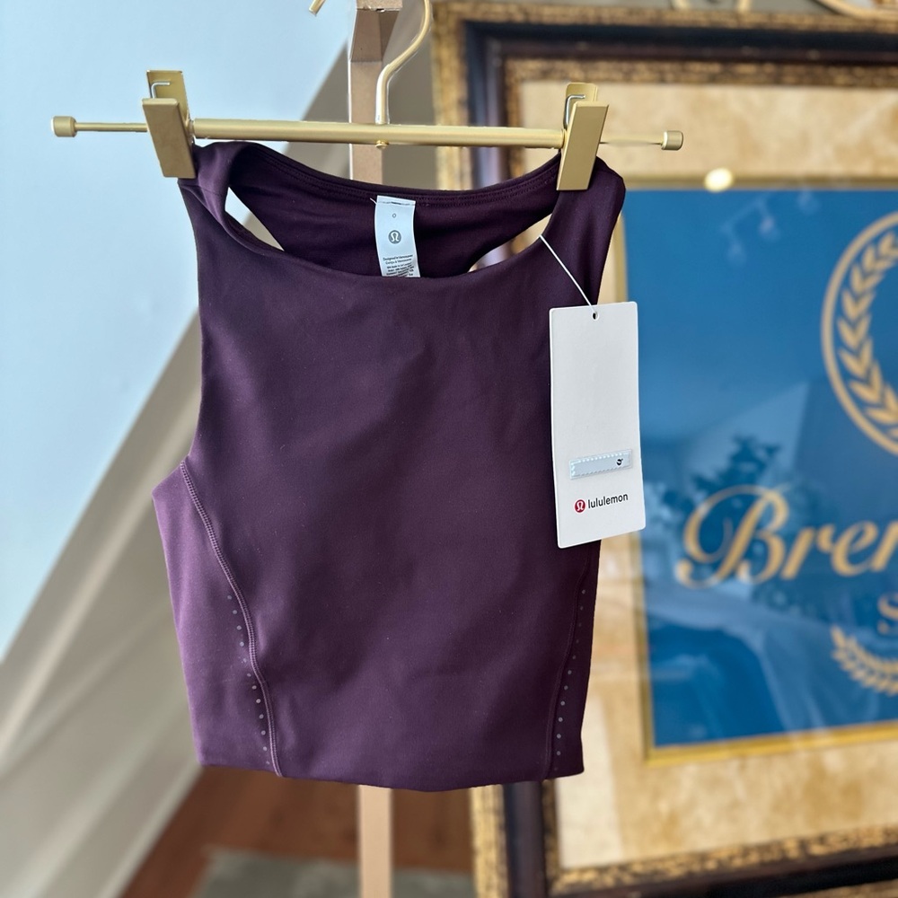 Lululemon Swift Speed Cropped Tank ,sz 0